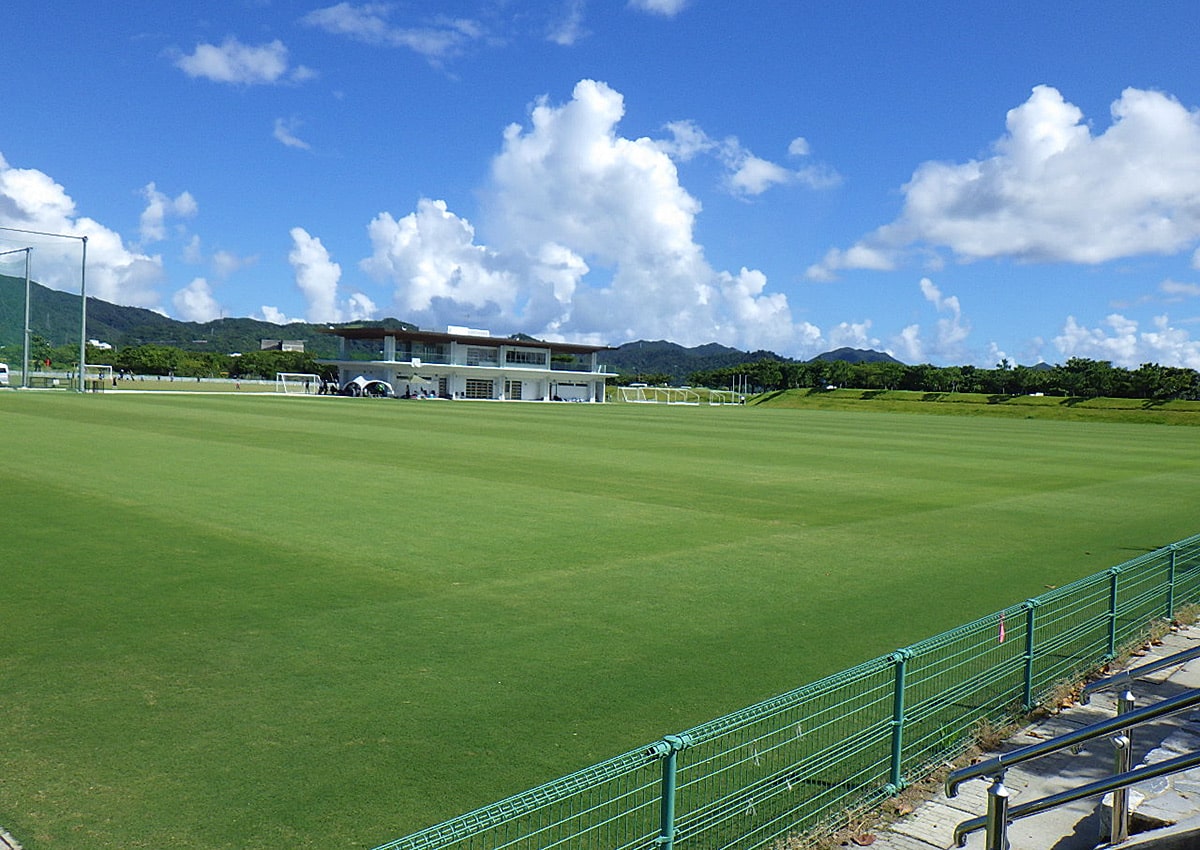 名護市スポーツコンベンション施設工事 サッカー・ラグビー場