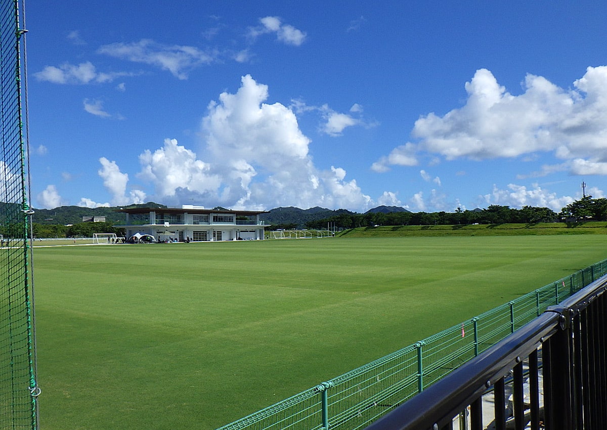 名護市スポーツコンベンション施設工事 サッカー・ラグビー場